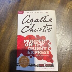 Agatha Christie 'Murder on the Orient Express' Book